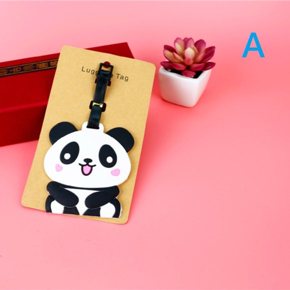 Kawaii Panda Luggage Tag - Picture 5 of 10